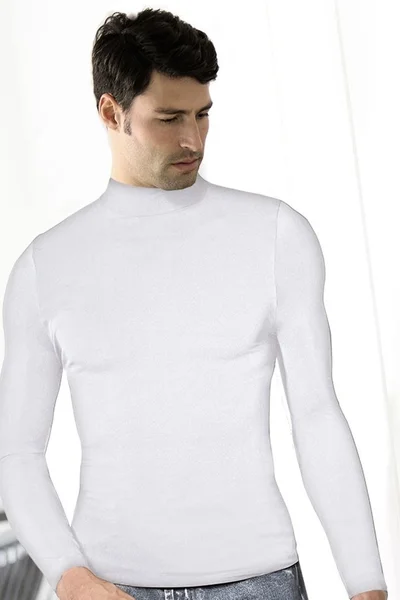 Pánské tričko bezešvé T-shirt lupetto manica lunga Intimidea Barva: