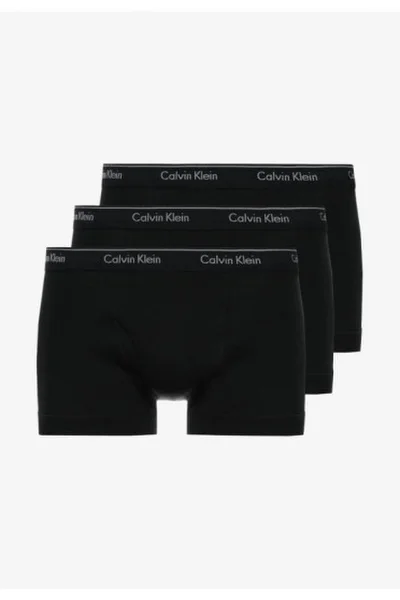 Černé pánské boxerky Calvin Klein 1893A 3-pack