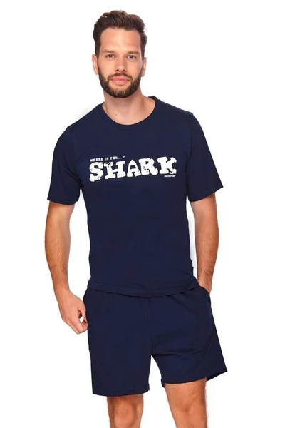 Pánské pyžamo Shark Dn-nightwear