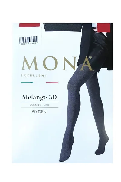 Dámské punčochové kalhoty Mona Melange 3D HX90 5 XL