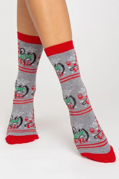 Dámské 3dílné vánoční ponožky FPrice