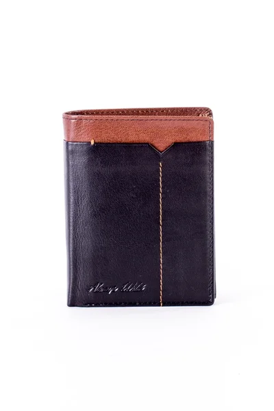 Pánská peněženka z pravé kůže v barvě s hnědým povrchem FPrice