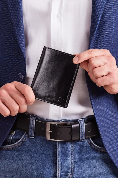 Pánská měkká kožená peněženka FPrice