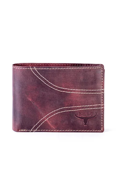 Kožená peněženka s prošíváním FPrice
