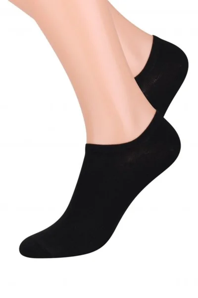 Dámské ponožky EX273 black - Steven (černá)