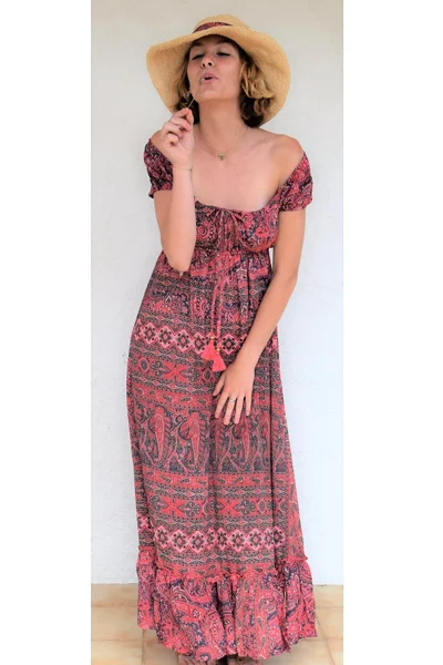 Dámské letní dámské šaty PS721 - Pink Planet Good Looking