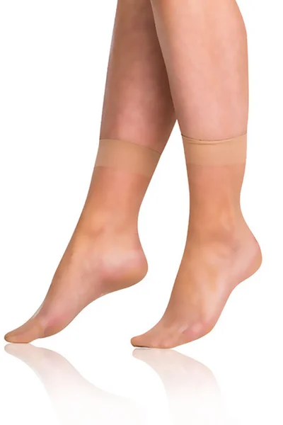 Dámské silonkové ponožky FLY SOCKS MD213 - BELLINDA - bronzová