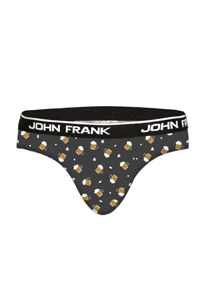Pánské slipy John Frank O451 (černá)