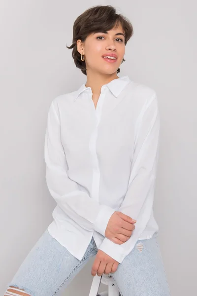 Dámská klasická košile S180 - Rue Paris FPrice bílá