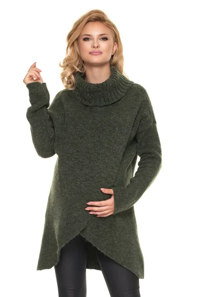 Dámský těhotenský svetr model 67529 PeeKaBoo