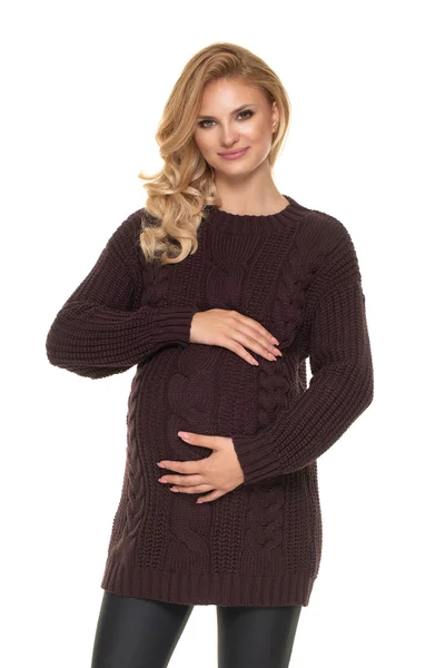 Dámský těhotenský svetr model 56168 PeeKaBoo