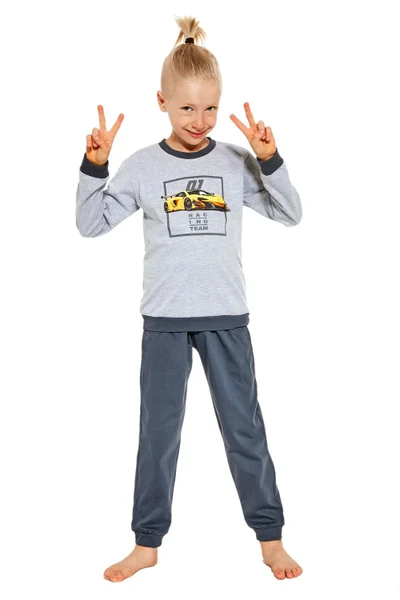 Chlapecké pyžamo N62 Young Team - Cornette (v barvě mélange)