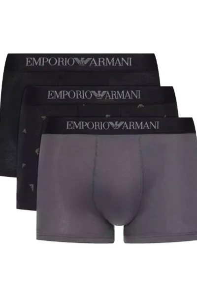 Pánské boxerky Armani Emporio 3 Pack Underwear WN147
