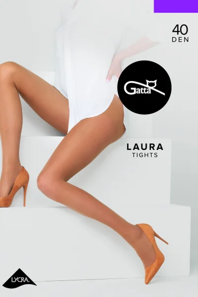 Polomatné dámské punčochové kalhoty Gatta Laura