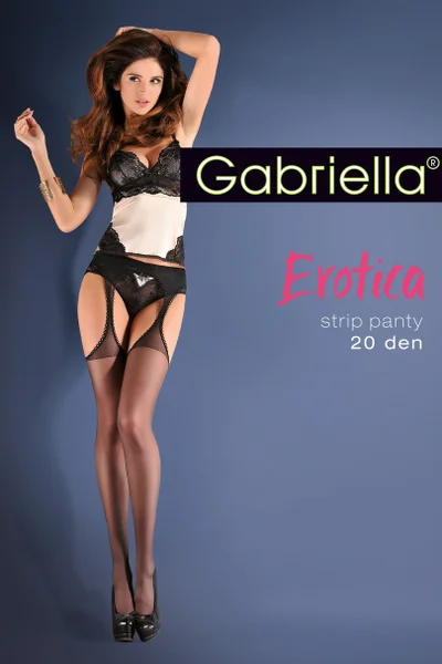 Dámské punčochové kalhoty Strip Panty EROTICA CLASSIC Gabriella