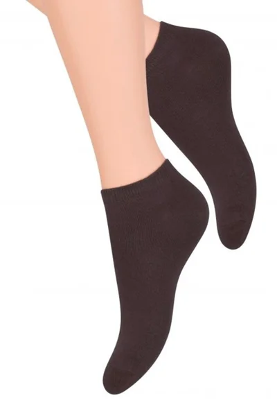 Dámské ponožky HB572 black - Steven (barva černá)