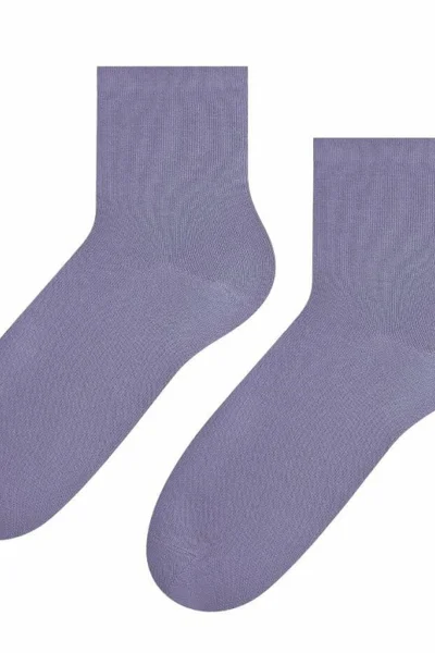 Dámské ponožky E517 dark grey - Steven šedá