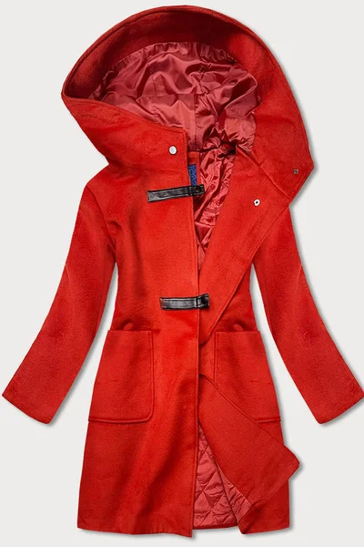 Krátký dámský kabát s kapucí W944 Ann Gissy