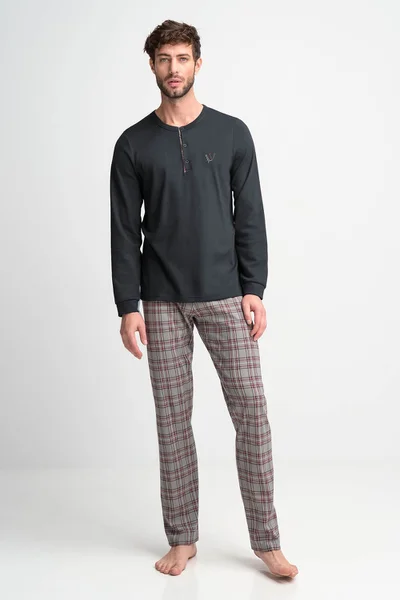 Pánské pyžamo VS145 - Vamp (tmavě šedá)