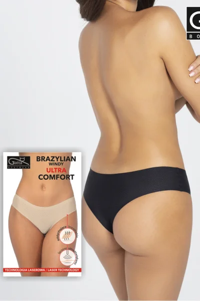 Dámské kalhotky brazilky - WINDY ULTRA COMFORT GATTA BODYWEAR