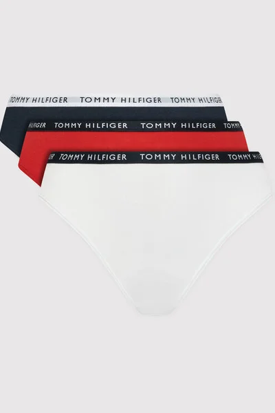 Dámské tanga 3pack - CW756 - 0WS - Tommy Hilfiger směs barev