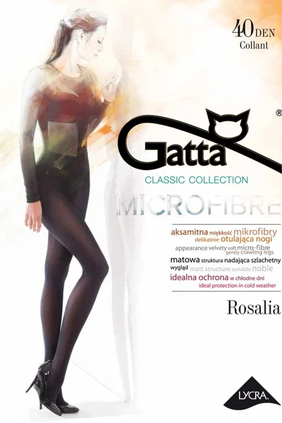 Dámské punčochové kalhoty ROSALIA IE379 - Mikrovlákno IE379 DEN-6 Gatta (v barvě nero)