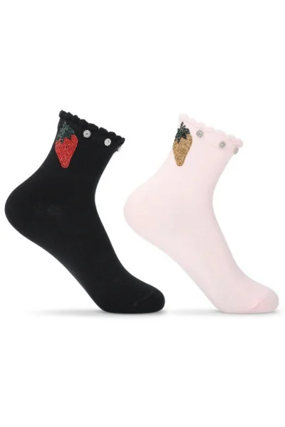 Dámské ponožky s ozdobami Y455 BE SNAZZY