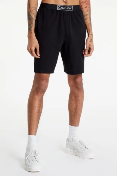 Pánské šortky na spaní NQ915 - UB1 černá - Calvin Klein