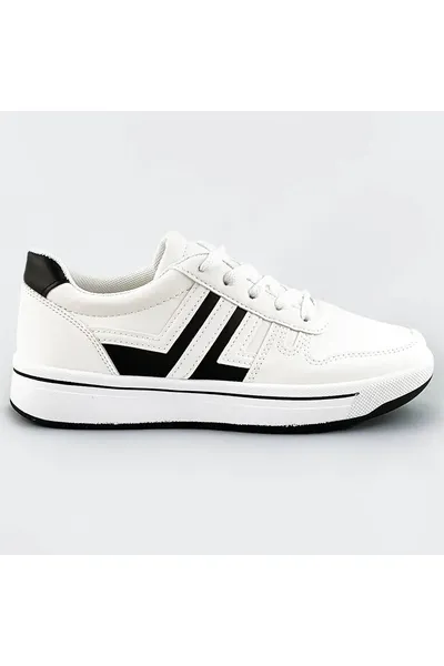 Bílo-černé dámské sportovní boty YJ475 Mix Feel (barva Bílá)