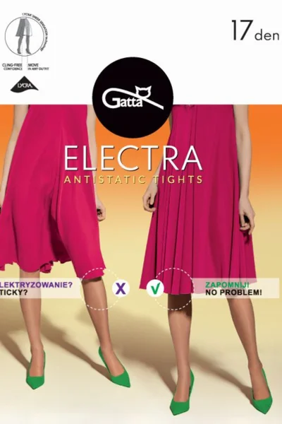 Hladké dámské punčochové kalhoty ELECTRA - QX46 - 5 Gatta