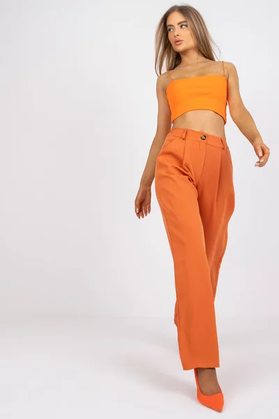 Dámské DHJ kalhoty SP RG421 tmavě oranžová FPrice
