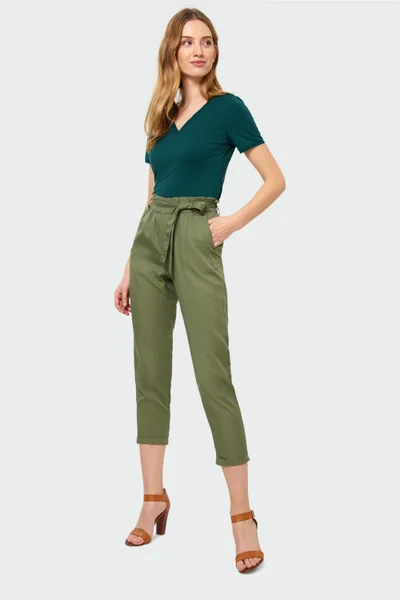 Dámské kalhoty BQ107 Olive Green - Greenpoint