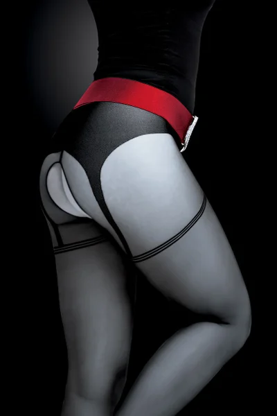 Dámské punčochové kalhoty PROVOKE Knittex (barva nero)