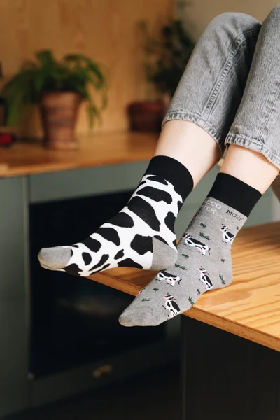 Dámské ponožky Milk L888 Melange Grey - Více More