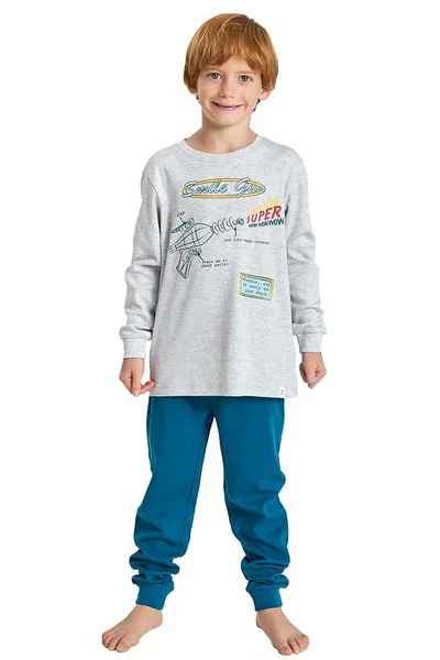 Dětské pyžamo Muydemi Z779 (barva Sv. šedá)