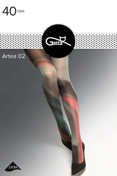 Dámské punčochové kalhoty Gatta Artea FL405 IA805 2-4 (v barvě machiato)