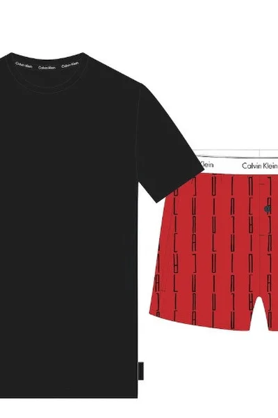 Pánské pyžamo C248 N258 černáčervená - Calvin Klein