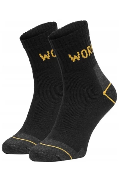 Dámské ponožky WORK Komplet = 3 páry Noviti (v barvě černá)