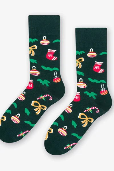 Dámské unisex vánoční ponožky H235 - More