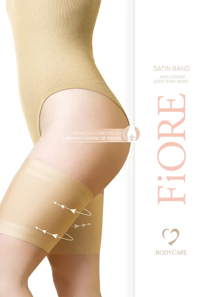 Pásky na stehna proti odření v tělové barvě Fiore