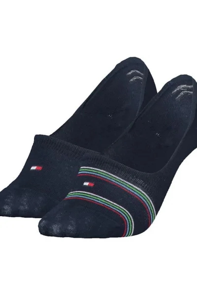 Dámské nízké bavlněné ponožky Tommy Hilfiger (2 páry)