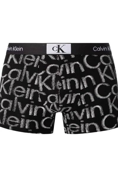 Přiléhavé pánské boxerky s nápisy Calvin Klein