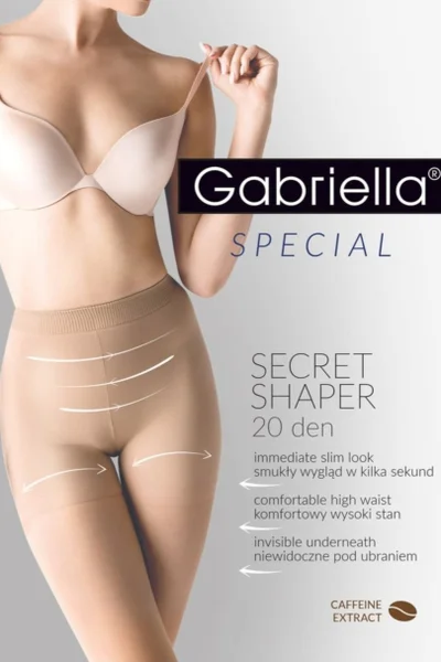 Tenké modelující punčocháče Gabriella Secret Shaper