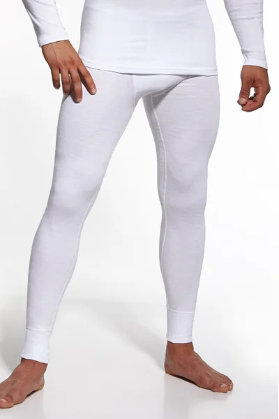 Pánské bílé podvlékací kalhoty Authentic