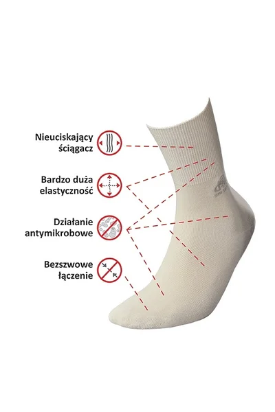 Zdravotní bambusové ponožky JJW Deo