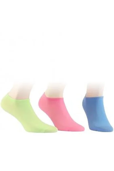 Nízké dámské ponožky Wola Light Cotton 81101