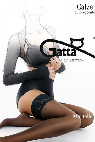 Samodržící punčochy Gatta Michelle 01