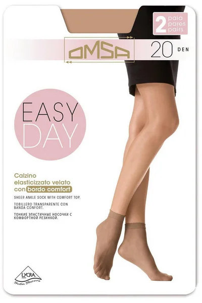 Dámské lycrové ponožky Omsa Easy Day