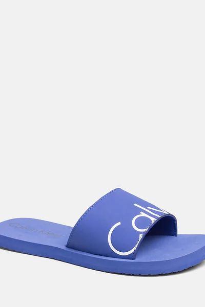 Modré pantofle Calvin Klein 038