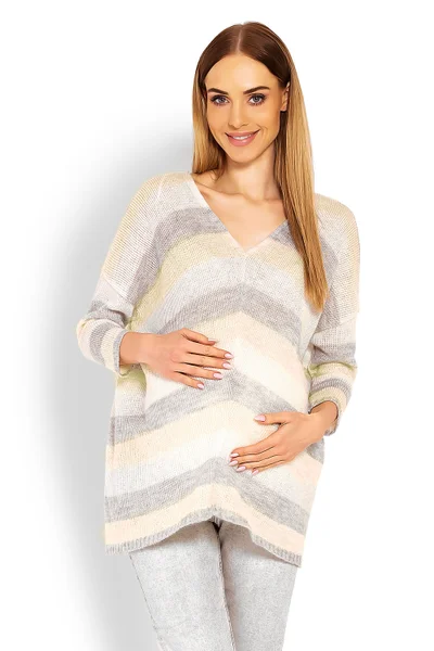 Těhotenský svetr PeeKaBoo 114523